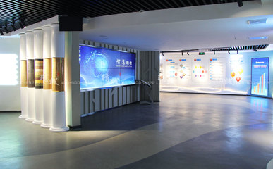 企业展厅设计丨陕西粮农集团展厅 西安展览公司